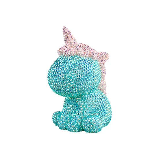 Zils radošs vienradzis komplekts: DIY - Dimanti un kristāli Saimnieki