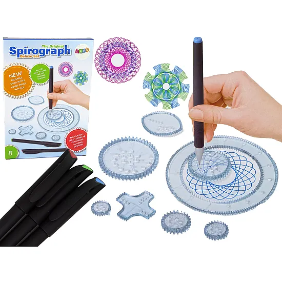 Spirograph žaidimo pieštukų rinkinys