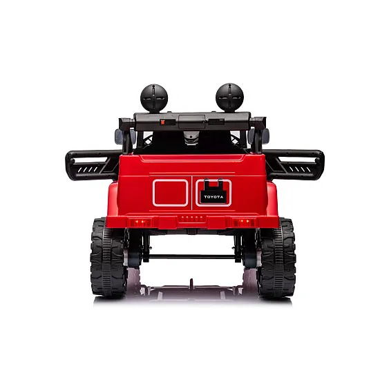 Toyota FJ ar akumulatoru darbināms sarkans SUV Automašīnas