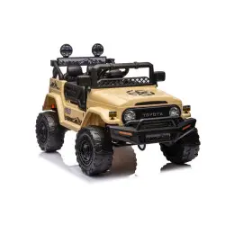 Toyota FJ ar akumulatoru darbināms haki krāsas SUV