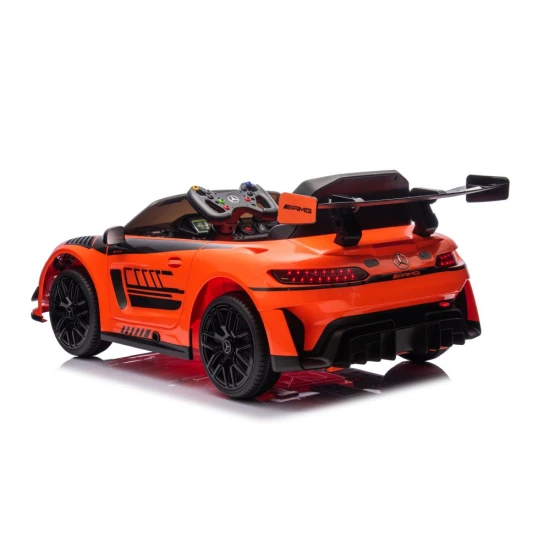 Mercedes AMG GT3 oranžais elektromobilis Automašīnas