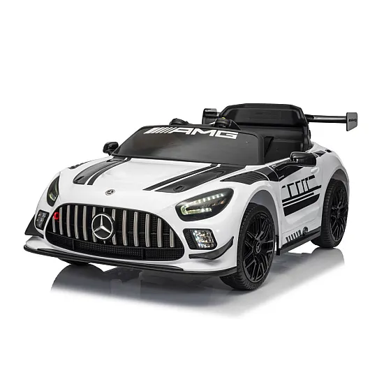 Mercedes AMG GT3 white car