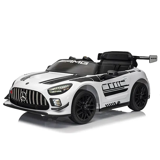 Mercedes AMG GT3 white car