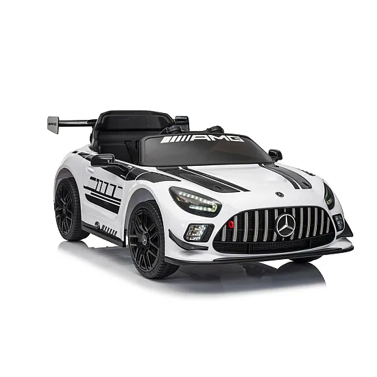 Mercedes AMG GT3 white car