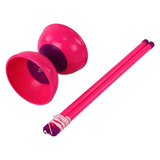 Jojo žongliravimo diabolo arkadinis žaidimas, rožinis, 13,5 x 11,5 cm Stalo ir sporto žaidimai