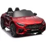 Sarkans elektromobilis Mercedes AMG SL63