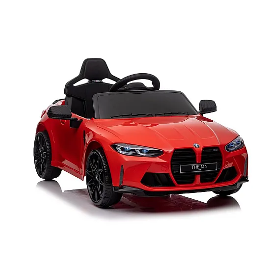 Red BMW M4 electric car Electric machines for children