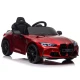 Sarkana elektriskā automašīna bērniem BMW M4