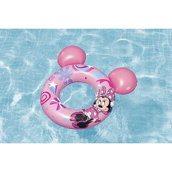 Peldēšanas riņķis ar Minnie Mouse 74 cm x 76 cm Bestway 9102N