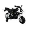 Melns BMW S1000RR kasešu motocikls