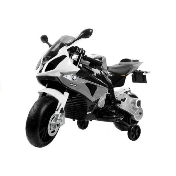 Sudraba BMW S1000RR akumulators Motocikls Elektriskās mašīnas bērniem