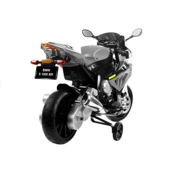 Sudraba BMW S1000RR akumulators Motocikls Elektriskās mašīnas bērniem