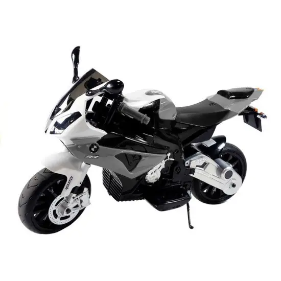 Sudraba BMW S1000RR akumulators Motocikls Elektriskās mašīnas bērniem