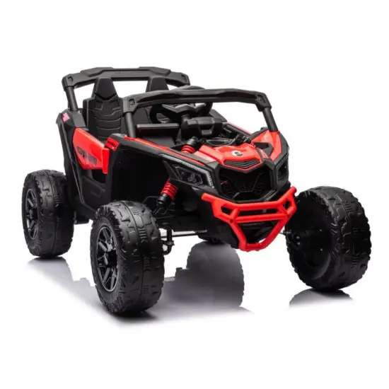Sarkans elektriskais Can-Am DK-CA003 Elektriskās mašīnas bērniem