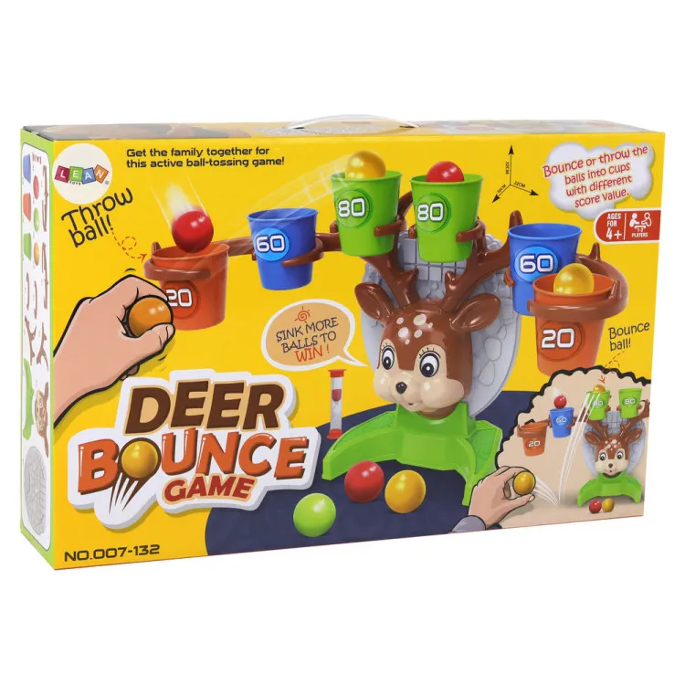 Deer Ball Throwing Entertainment arcade bumbiņu mešanas spēle Galda un sporta spēles