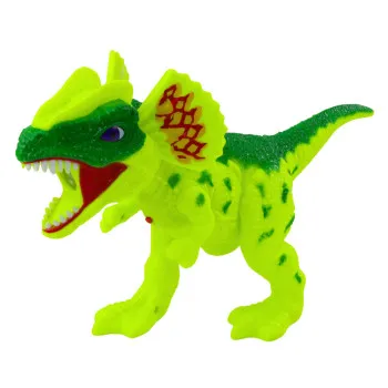 Zaļš dinozauru projektors ar pildspalvu