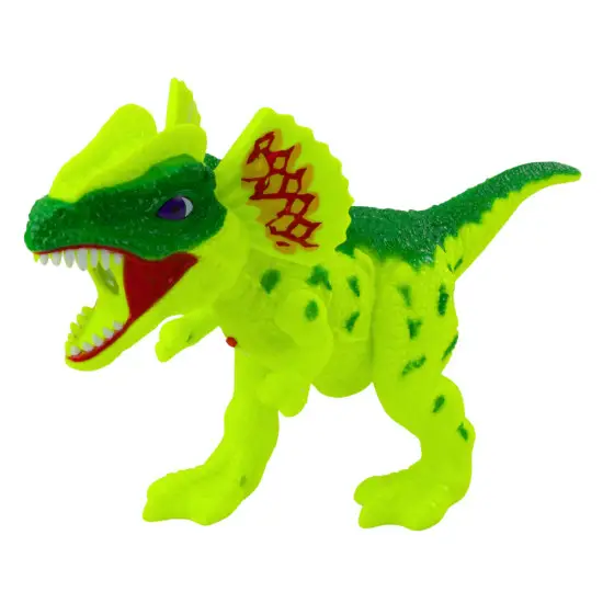 Zaļš dinozauru projektors ar pildspalvu