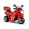 HC8051 raudonas akumuliatorinis motociklas