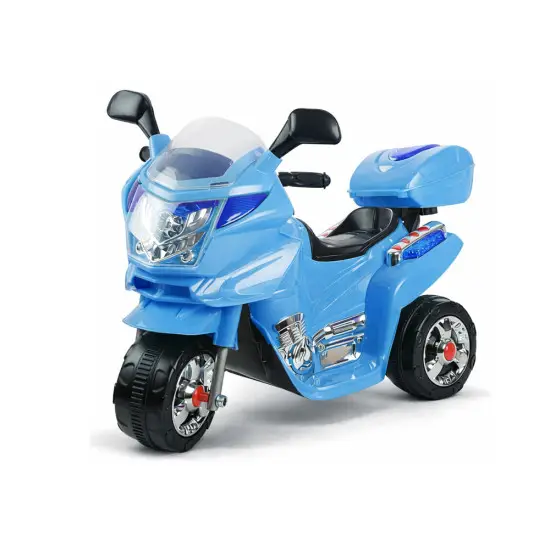 Akumulatora motocikls HC8051 zils Elektriskās mašīnas bērniem