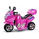 Akumuliatorinis rožinis motociklas HC8051 Elektrinės mašinėlės vaikams