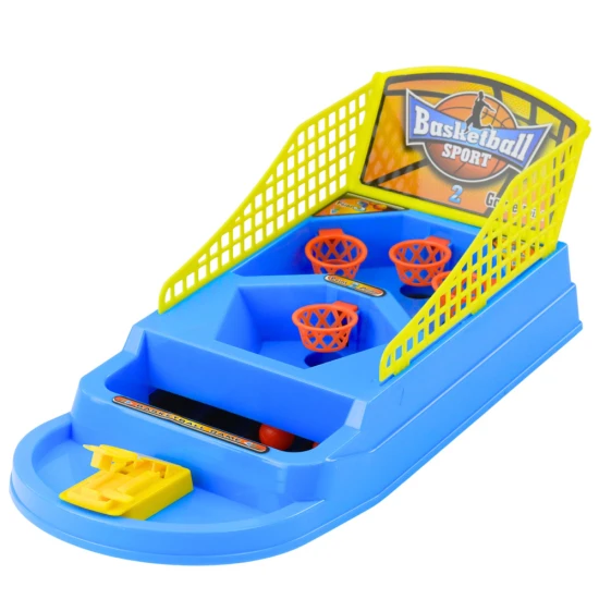 Mini basketbola spēle ar bumbu palaišanas ierīci Galda un sporta spēles