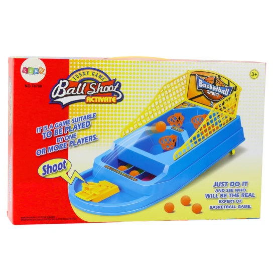 Mini basketbola spēle ar bumbu palaišanas ierīci Galda un sporta spēles