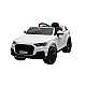 Audi Q7 balts elektromobilis