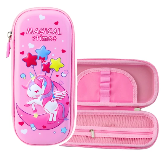 Rozā vienradzis penālis 23 x 10 x 5 cm Vimpeļi