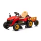 Sarkans elektriskais traktors BBH-030 Traktori