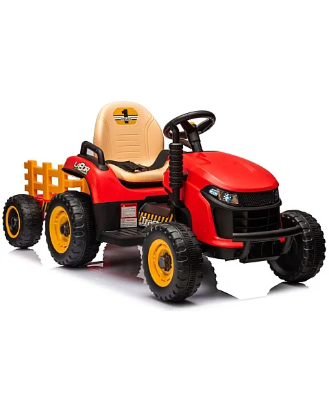 Sarkans elektriskais traktors BBH-030