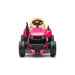 Rozā elektriskais traktors BBH-030