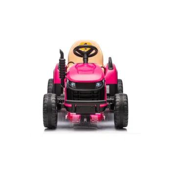 Rozā elektriskais traktors BBH-030