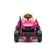 Rozā elektriskais traktors BBH-030 Elektriskās mašīnas bērniem