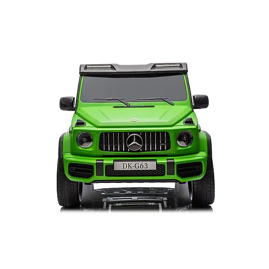 Zaļā elektriskā automašīna Mercedes G63 XXL 4x4 Elektriskās mašīnas bērniem