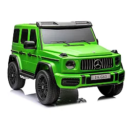 Zaļā elektriskā automašīna Mercedes G63 XXL 4x4