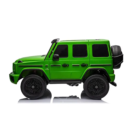 Zaļā elektriskā automašīna Mercedes G63 XXL 4x4 Elektriskās mašīnas bērniem