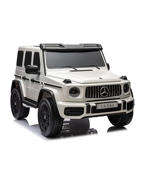 Balts elektromobilis Mercedes G63 XXL 24V