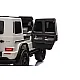 Baltas elektrinis automobilis Mercedes G63 XXL 24V Elektrinės mašinėlės vaikams