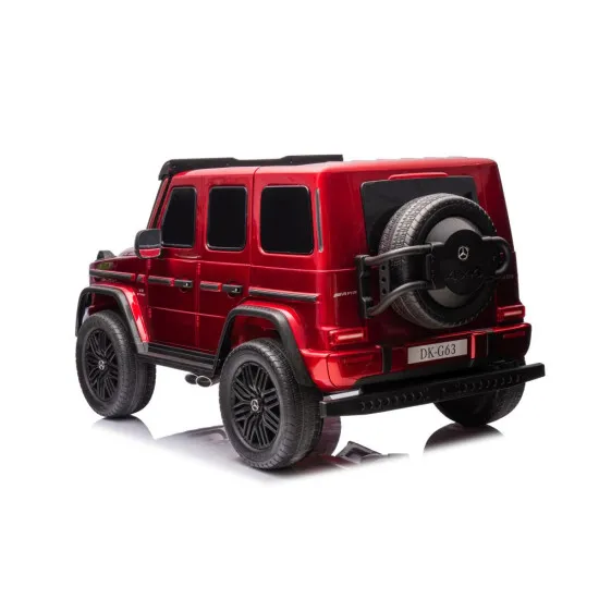 Sarkans elektromobilis Mercedes G63 XXL 24V Elektriskās mašīnas bērniem