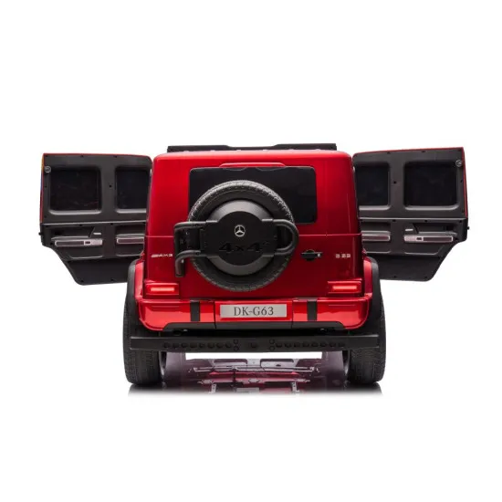Sarkans elektromobilis Mercedes G63 XXL 24V Elektriskās mašīnas bērniem