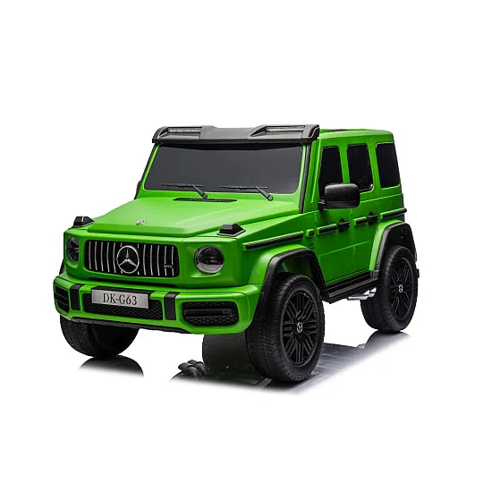 Zaļā elektriskā automašīna bērniem Mercedes G63 XXL 24V Elektriskās mašīnas bērniem