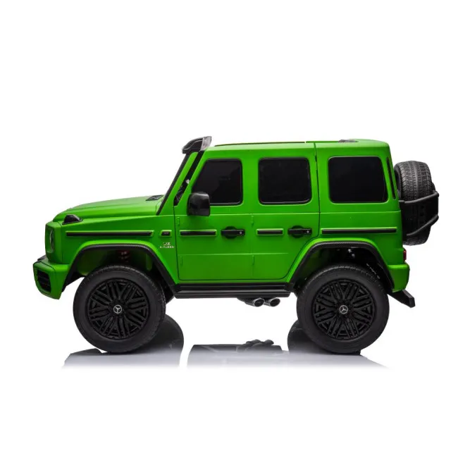 Zaļā elektriskā automašīna bērniem Mercedes G63 XXL 24V Elektriskās mašīnas bērniem