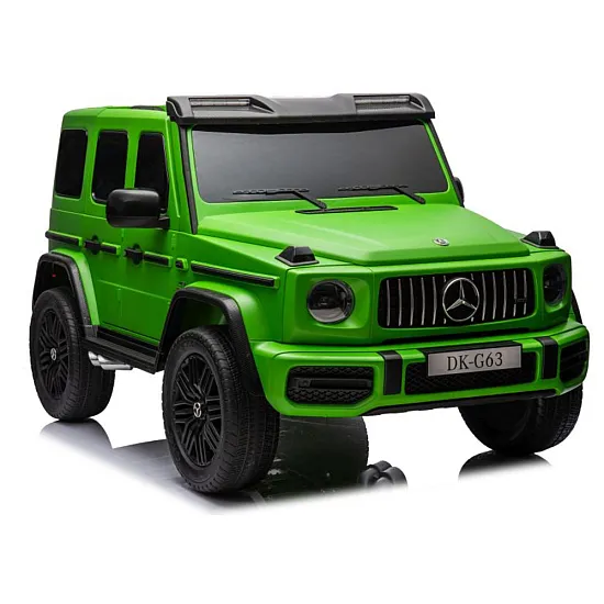 Zaļā elektriskā automašīna bērniem Mercedes G63 XXL 24V Elektriskās mašīnas bērniem