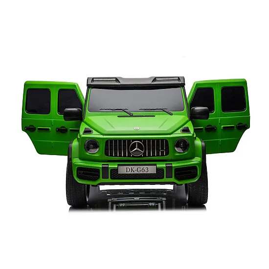 Zaļā elektriskā automašīna bērniem Mercedes G63 XXL 24V Elektriskās mašīnas bērniem