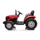 Sarkans elektriskais traktors HC-306 24V Elektriskās mašīnas bērniem
