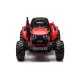Sarkans elektriskais traktors HC-306 24V Elektriskās mašīnas bērniem