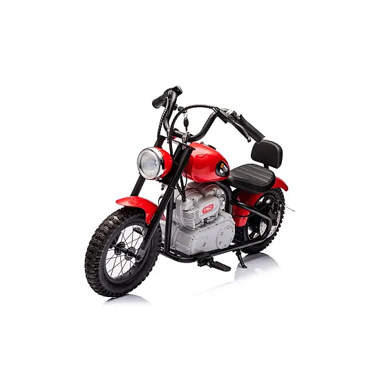 Electric red motorcycle A9902