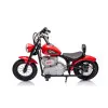 Elektriskais sarkanais motocikls A9902