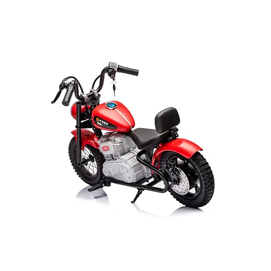Electric red motorcycle A9902