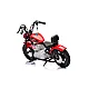 Electric red motorcycle A9902
